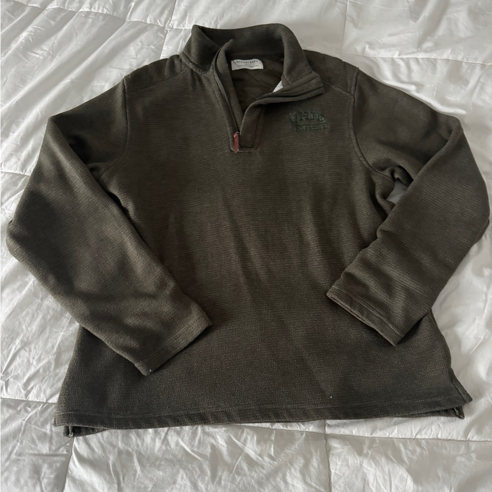Ohio University Bobcats Boxercraft Sullivan Quarter-Zip Size S